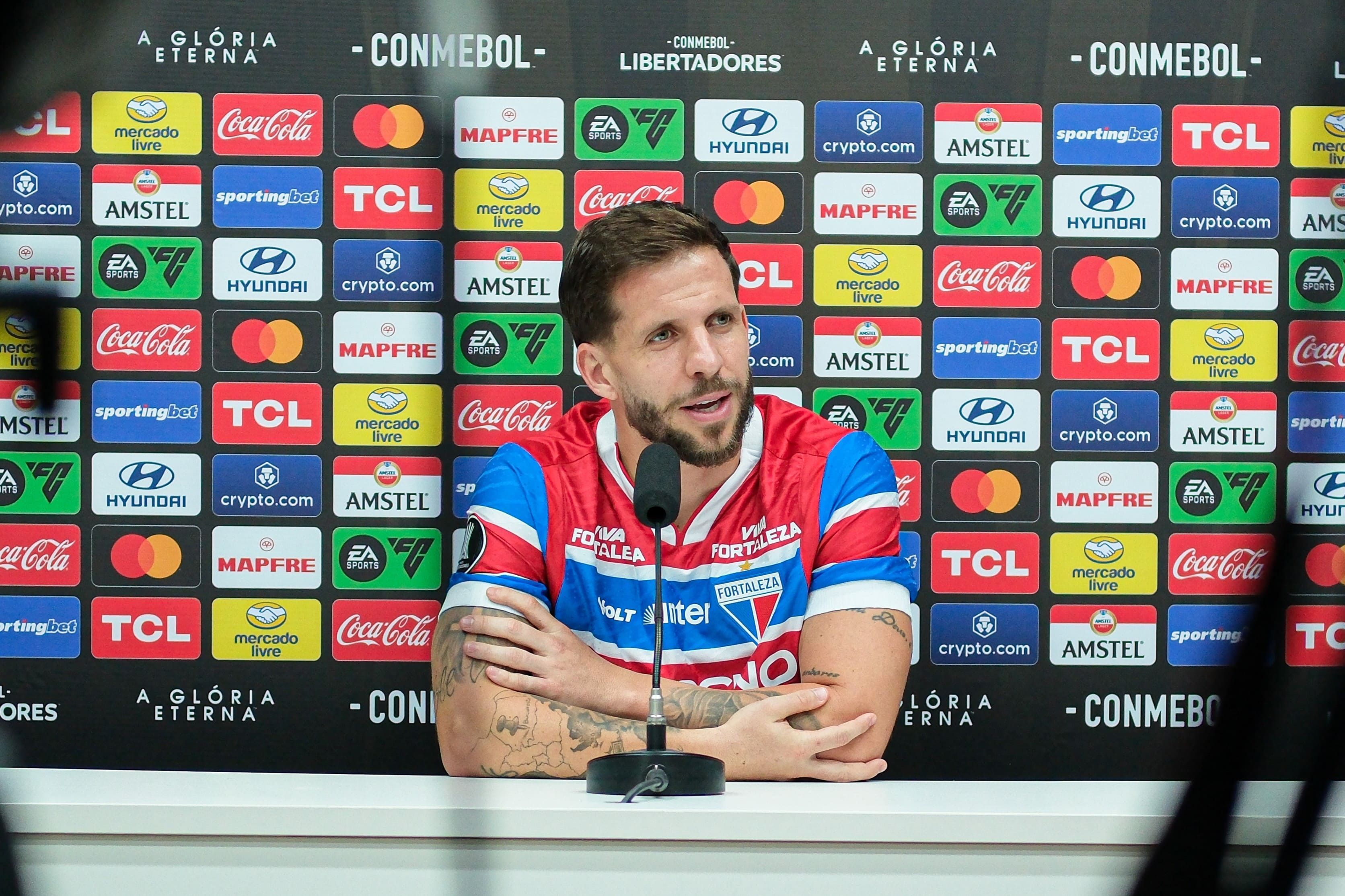 Jogador do Fortaleza aponta favorito do grupo E na Copa Libertadores