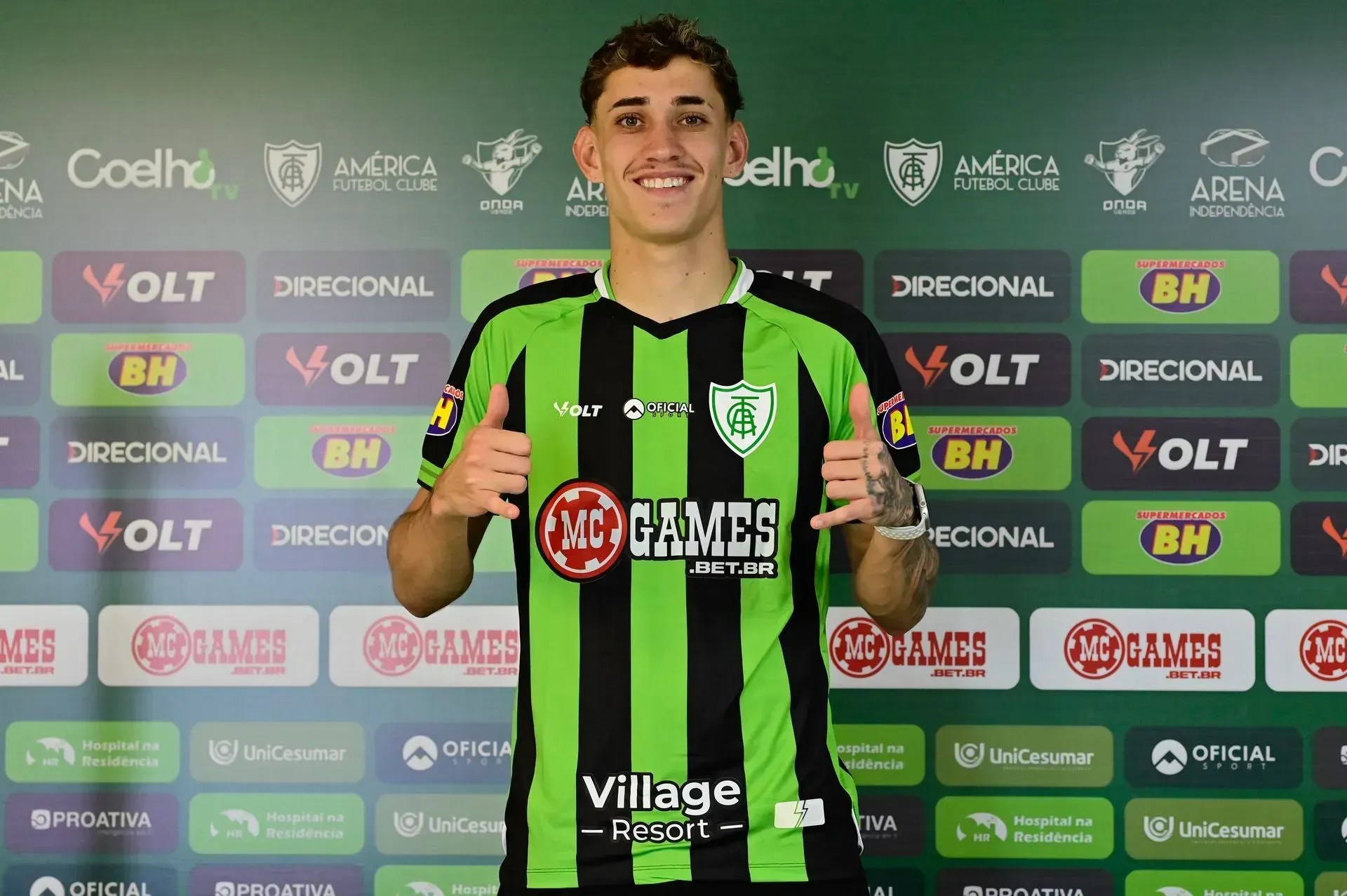 América anuncia a contratação do atacante Stênio, ex-Cruzeiro; saiba detalhes