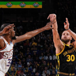 NBA: Warriors vencem Suns com cesta de Curry a menos de um segundo do fim