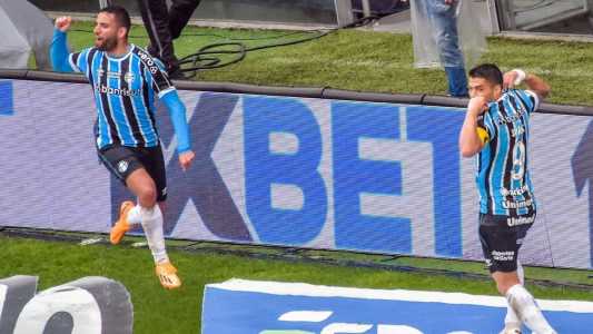 Suárez abriu o placare na Arena em cima do Cuiabá