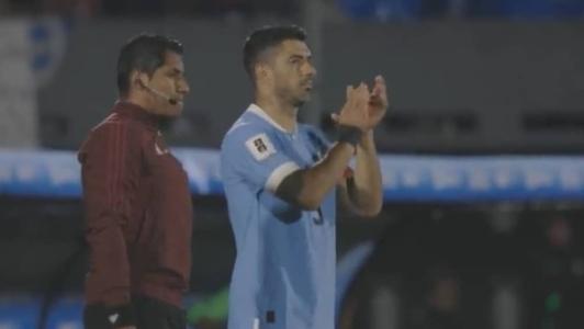 Suárez entrou em campo no segundo tempo na vaga de Darwin Nuñez