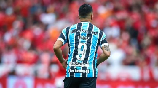 Suárez será ausência na reapresentação do Grêmio nesta quinta (12)