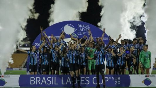 Sub-20 feminino do Grêmio conquistou a Ladies Cup nesta terça-feira (31)