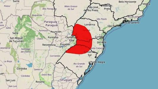 De acordo com a previsão do Inmet, o tempo deverá permanecer instável até, pelo menos, a próxima quarta-feira (6)