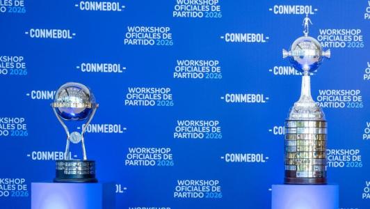 Taças da Sul-Americana e da Libertadores
