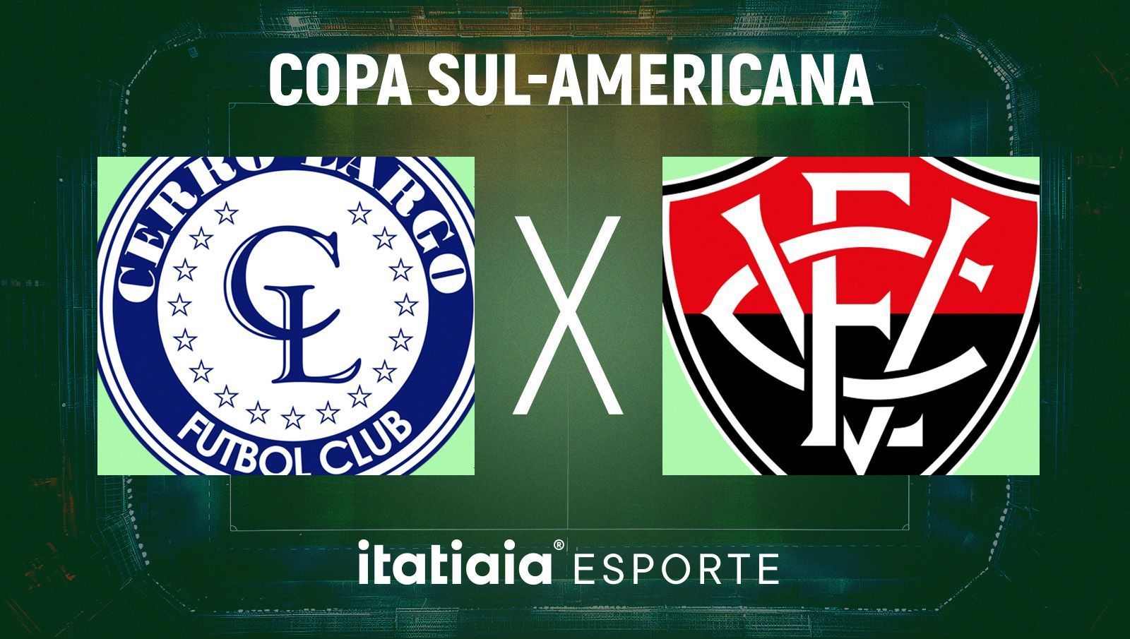 Horário e onde assistir ao vivo Cerro Largo-URU x Vitória, pela Copa Sul-Americana