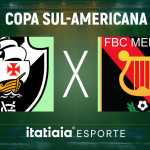 Horário e onde assistir ao vivo Vasco x Melgar-PER, pela Copa Sul-Americana