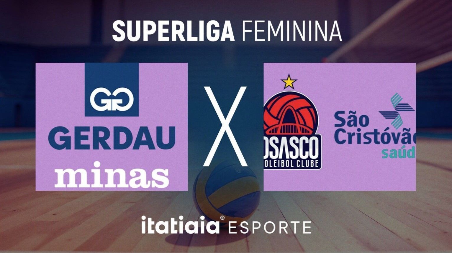 Horário e onde assistir ao vivo Gerdau Minas x Osasco, pela Superliga
