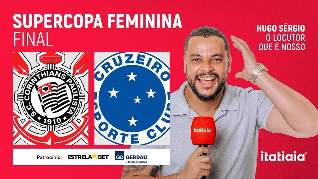 Corinthians x Cruzeiro: assista à transmissão da Itatiaia na final da Supercopa Feminina