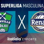 Horário e onde assistir ao vivo Joinville x Vôlei Renata, pela Superliga