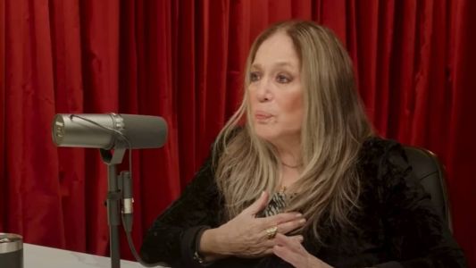 Susana Vieira durante participação em podcast