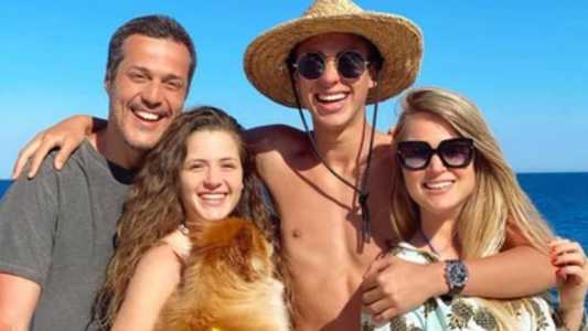 Susana Werner e Julio Cesar têm dois filhos