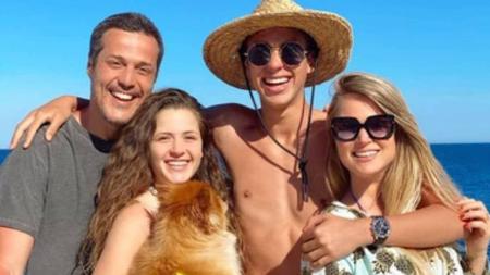 Susana Werner e Julio Cesar têm dois filhos