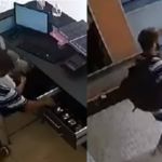 Vídeo: com calor, ladrão aproveita assalto para roubar pote de 12 litros de sorvete