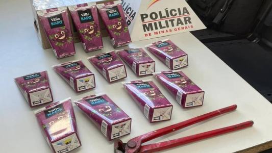 Suspeito aproveitou distração de entregador e furtou sucos