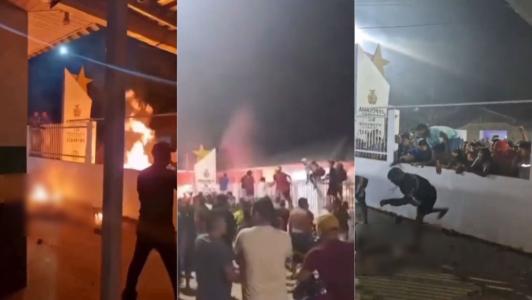 Suspeito de matar companheira é linchado e queimado vivo no AM