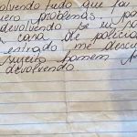 Ladrão que furtou casa de delegado e deixou bilhete de desculpas é preso em BH