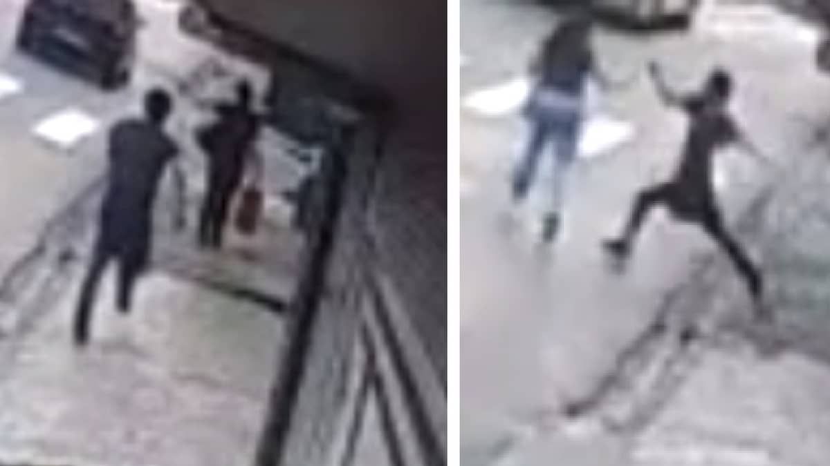Vídeo: suspeito de dar ‘voadora’ e agredir duas mulheres em SP é procurado