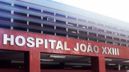 Suspeito e vítima foram levados para o Hospital João XXIII, em Belo Horizonte