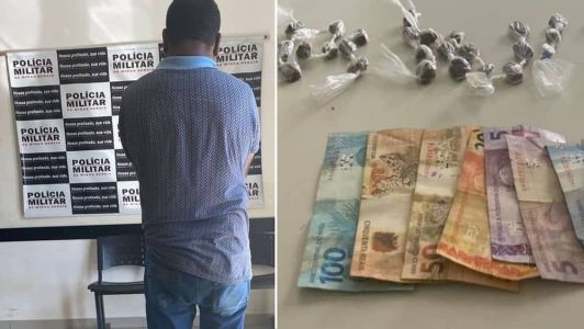 Suspeito foi detido em Jaíba, no Norte de Minas