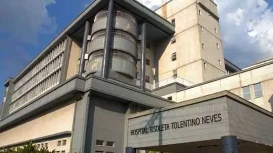 Suspeito foi levado para o Hospital Risoleta Neves