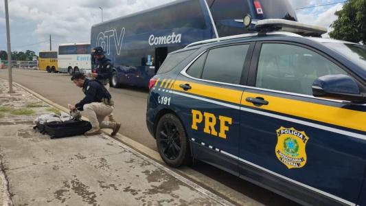 Suspeito foi preso em flagrante com oito pacotes da 'super maconha'