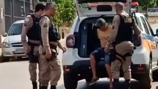 Suspeito foi preso em flagrante