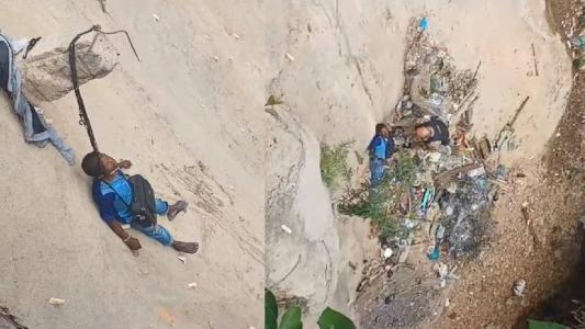 Suspeito foi salvo por policiais militares