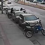 Vídeo: ladrões levam 40 segundos para furtar moto em BH e pedem resgate para dona