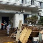 Ciclone no Sul: Enchente destrói único hospital de cidade atingida