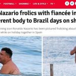 Férias de Ronaldo ganham destaque na imprensa internacional