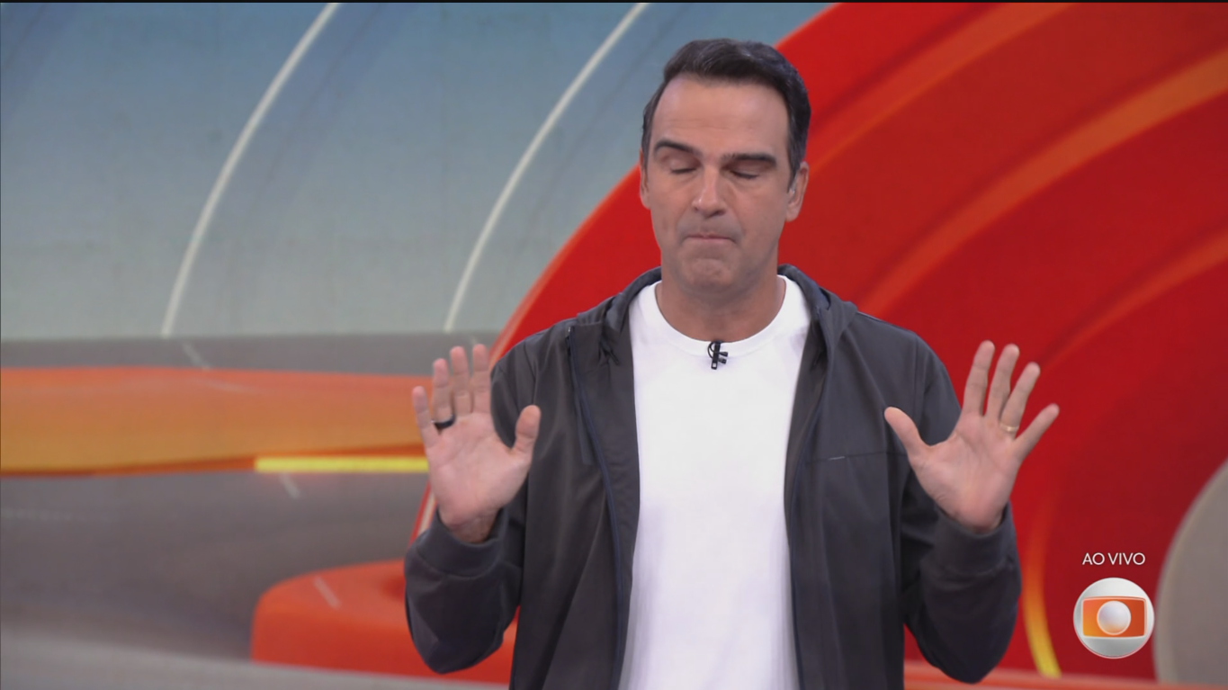 Detalhe em discurso de Tadeu Schmidt causa pânico nos participantes do BBB 25