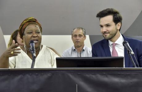 Tadeu Martins Leite (MDB) elogiou escolha de Macaé Evaristo (PT) para assumir ministério