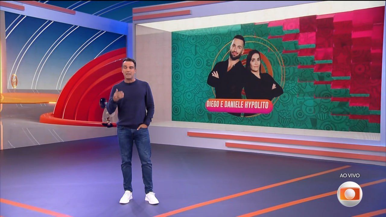 Fala de Tadeu Schmidt sobre Diego Hypolito e Daniele no BBB 25 repercute na web