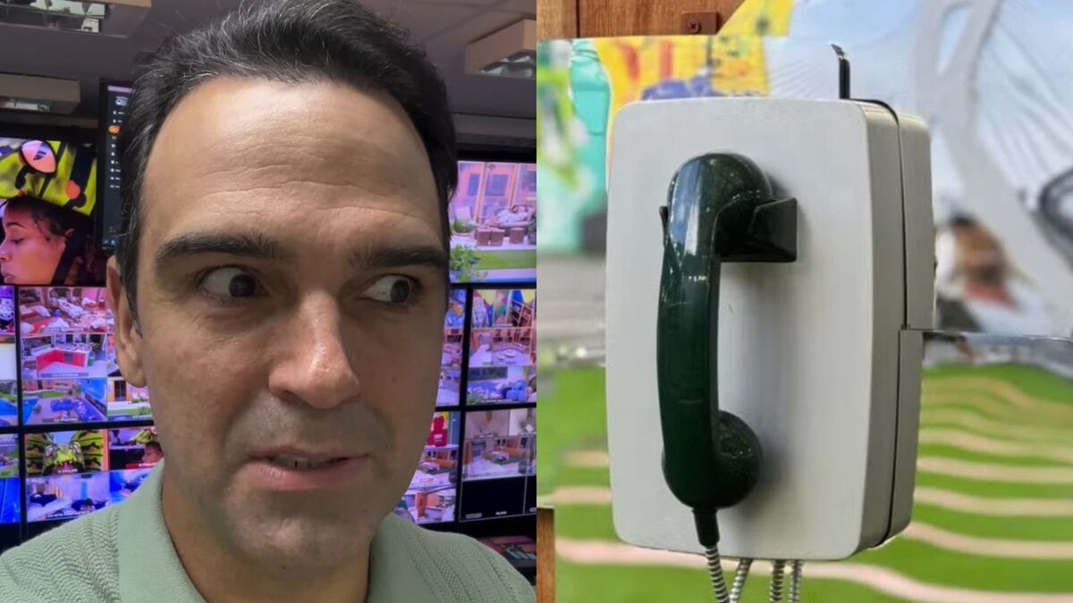 Tadeu Schmidt, apresentador do BBB 25, solta spoiler e explica como será o Big Fone