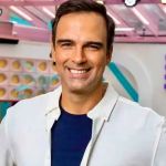 Tadeu Schmidt reage à primeira visita na casa do BBB 24: ‘Muito curioso’