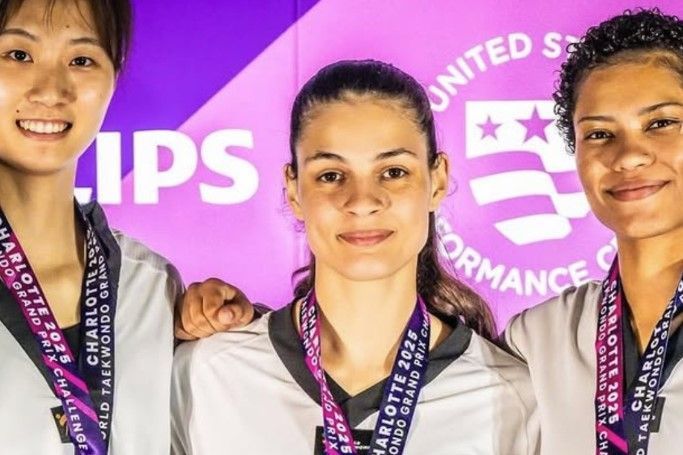 Taekwondo: Maria Clara Pacheco conquista ouro inédito no Grand Prix