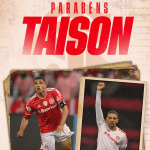 Inter parabeniza Taison e atacante lamenta saída do clube: 'Se eu tivesse sabedoria'