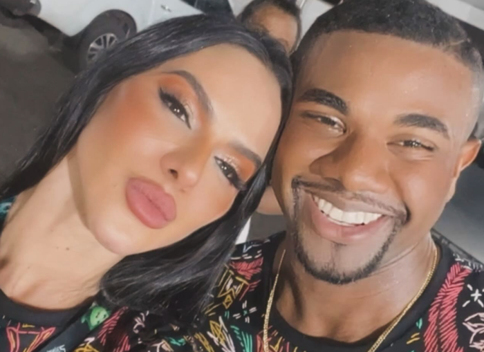 Tamires Assis e Davi Brito em Manaus, no Amazonas