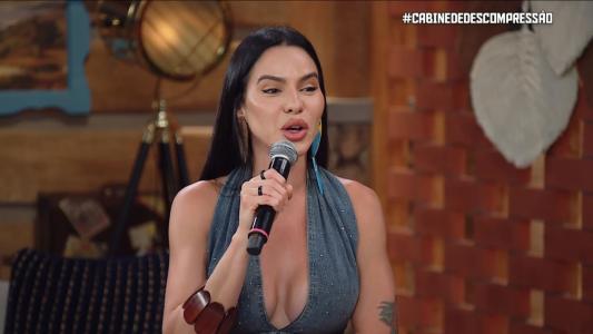 Tamires foi entrevistada por Lucas Selfie após eliminação