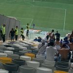 Atlético x Cruzeiro: tapumes geram 'ponto cego' em setor da torcida visitante