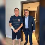 Tarcísio de Freitas visita Bolsonaro em hospital de SP após cirurgias