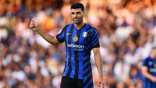 Mehdi Taremi, atacante iraniano da Inter de Milão-ITA