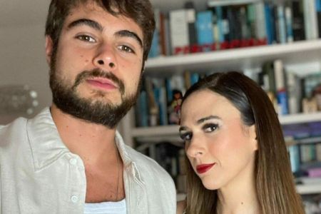 Foto mostra Rafa Vitti e Tatá Werneck