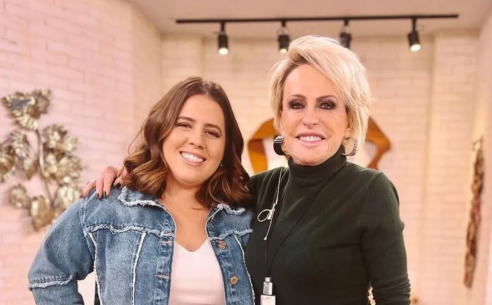 Tati Machado revela gravidez no Mais Você e Ana Maria Braga lembra susto