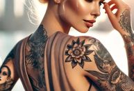 Tatuagens blackwork: intensidade e estilo em preto absoluto