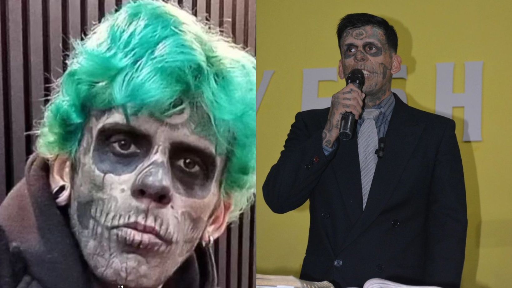 Veja quem é o 'homem mais tatuado do Brasil' que decidiu remover tatuagens após virar evangélico