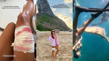 Tayane Cachoeira Dalazen, de 36 anos, tranquilizou familiares e seguidores com posts nas redes sociais