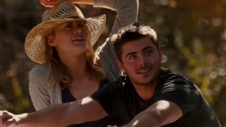 Taylor Schilling e Zac Efron em 'Um Homem de Sorte'