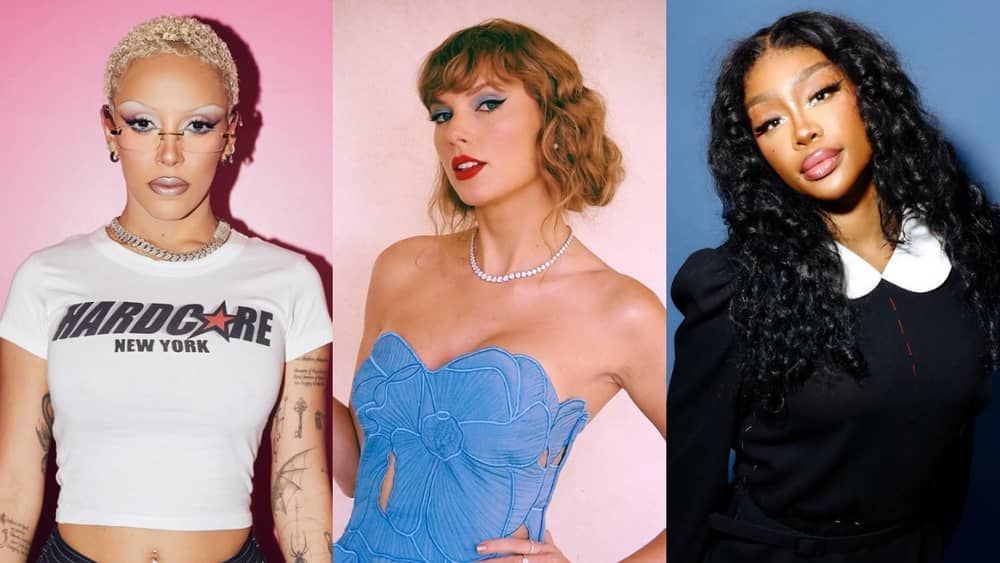 Taylor Swift é 'barrada' por Doja Cat e SZA de repetir recorde na Billboard
